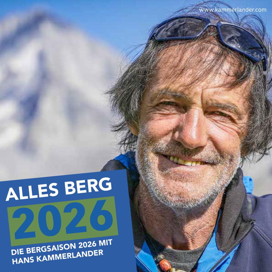 Die Bergsaison 2026 mit Hans Kammerlander